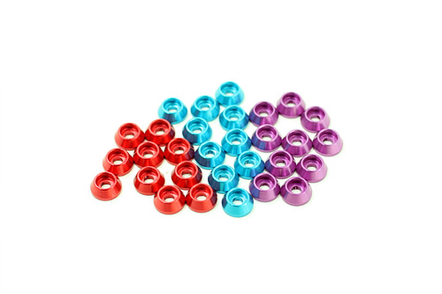 ¾Ë¾¾¹ðÅ© HT1768-B Metal Frame Washer Set (M5.0/BLUE/10pcs) 1
