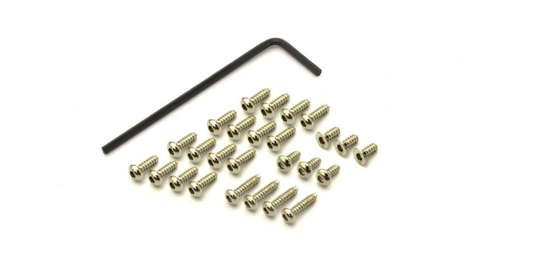 �˾���ũ KYMZW440 [KYOSHO] Button HEX Screw Set(MR-03/Nickel) 1