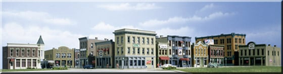 [�˾���ũ] JWS1485 [Woodland scenics] JWS1485 Town and Factory Building Set (N Scale) 1