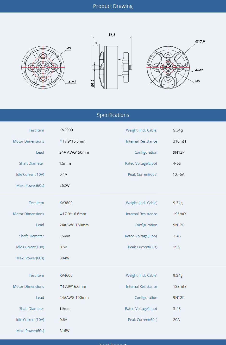 �˾���ũ  T-motor F1404 3800KV �շ����� ���� 5