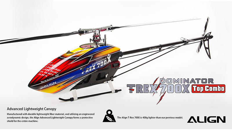 [�˾���ũ] RH70E35XW [ALIGN] T-Rex700X Dominator TOP Combo 4