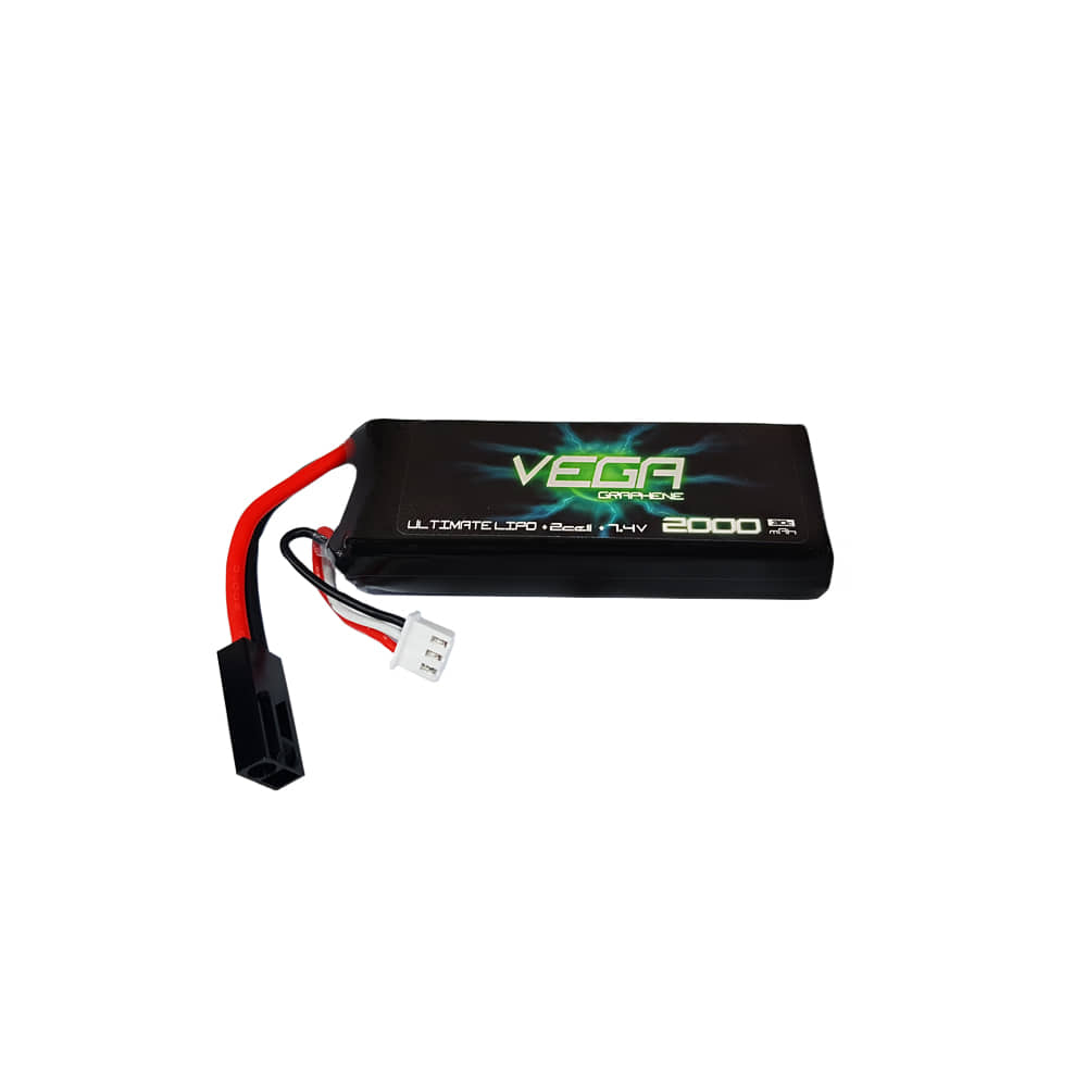 �˾���ũ  [VEGA] ���� �׷��� 7.4V 2000mAh 30C ��Ƭ������ ���͸� - �̴�Ÿ�̾� 3