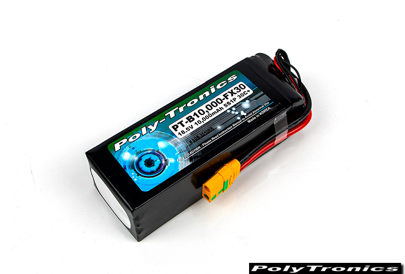 �˾���ũ PT-B10K-FX30-5S PT-B10000-FX30 (18.5V, 5S1P, 30C /JST-XT) ��Ƭ������ ���͸� - XT90 ��Ƽ ����ũ 2