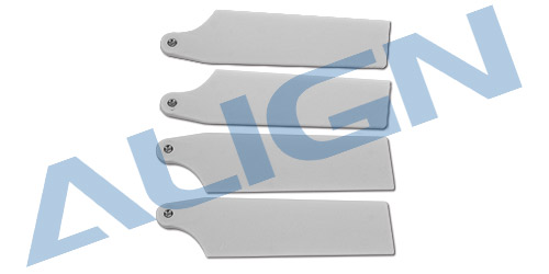 �˾���ũ HQ0743D [Align] T-Rex470L 74 Tail Blade - White 1