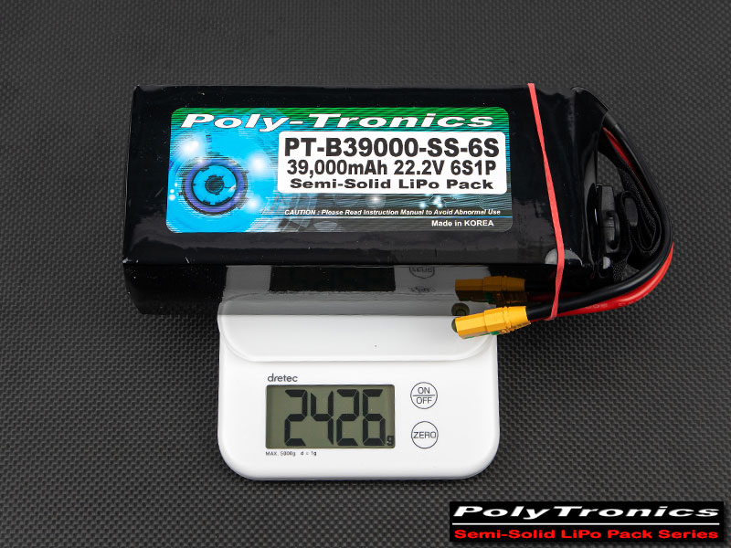 �˾���ũ PT-B39000_SS-6S [HYBRID] PT-B39000-SS-6S (22.2V/6S1P /XT90-S/Semi-Solid) �ݰ�ü ���͸� 6