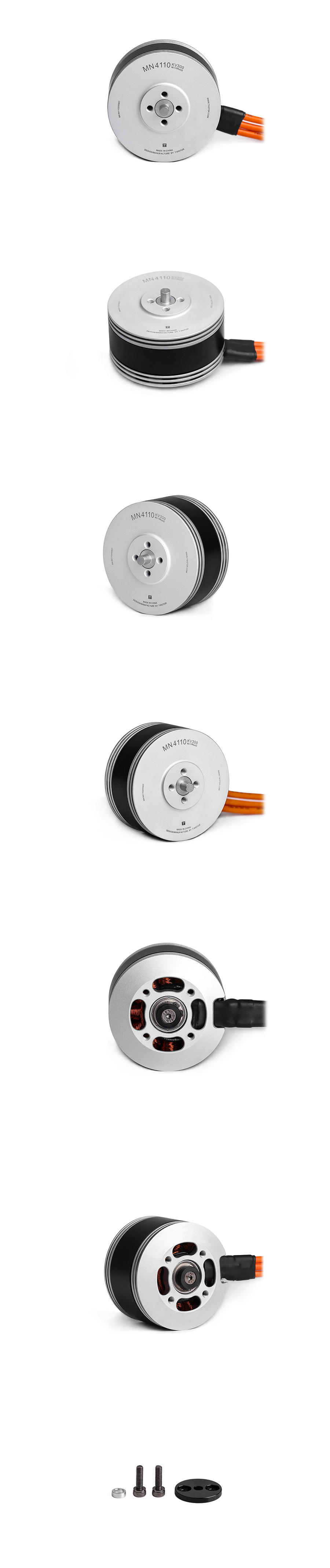 �˾���ũ P0000BLM [T-MOTOR] Ƽ���� MN4110 300KV �귯������ ���� (�����Ǹ�) 2