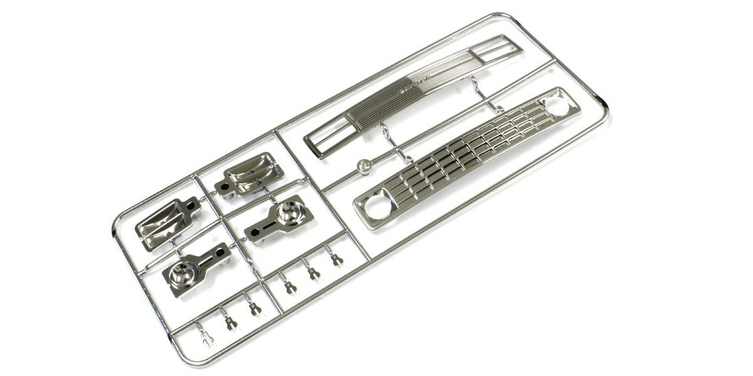 �˾���ũ KYOLB051-01SM [KYOSHO] Body Plastic Parts Set(Chrome/Outlaw Ram 1