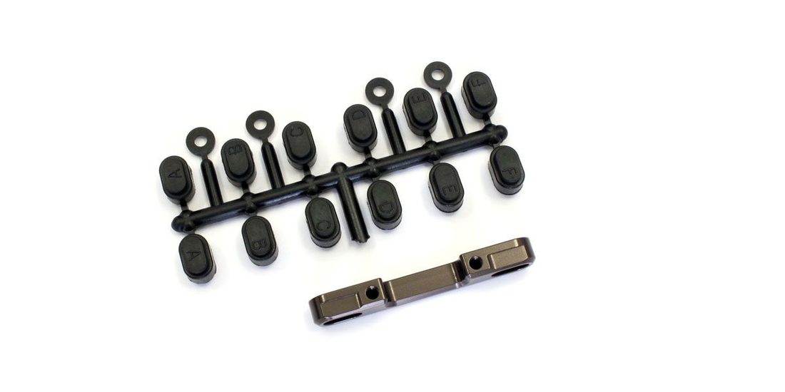 �˾���ũ KYLAW36GM [KYOSHO] Al Rear Sus. Holder (RF/Gunmetal/ZX-5) 1