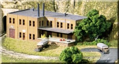 [�˾���ũ] JWS1485 [Woodland scenics] JWS1485 Town and Factory Building Set (N Scale) 2