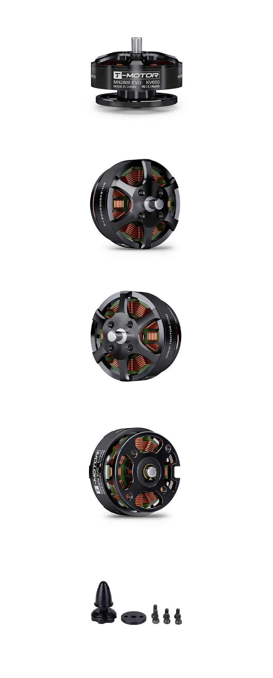 �˾���ũ  [T-MOTOR] Antigravity MN2806 EVO 650KV BL Motor ���� (�����Ǹ�) 3