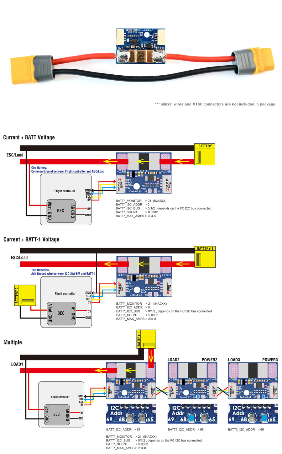 �˾���ũ  [Matek] ���� Ultra-Precise I2C Power Monitor (I2C-INA-BM) 2