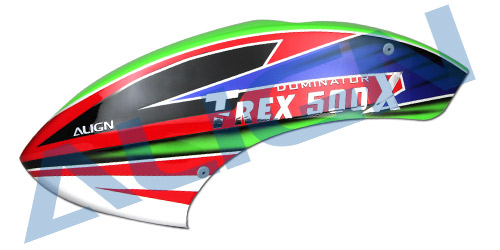 �˾���ũ HC5126T [Align] T-Rex500X Painted Canopy 2