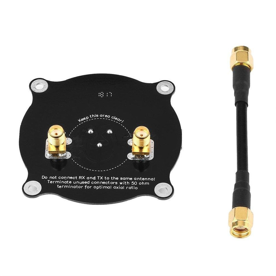 [˾ũ] SRAN-026 [TR] Triple Feed Patch-1 5.8GHz 9.4dBi Directional Circular Polarized FPV 1