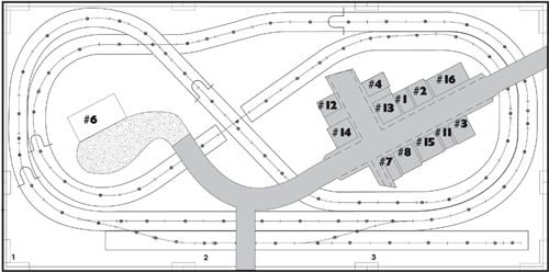 [�˾���ũ] JWS1485 [Woodland scenics] JWS1485 Town and Factory Building Set (N Scale) 3