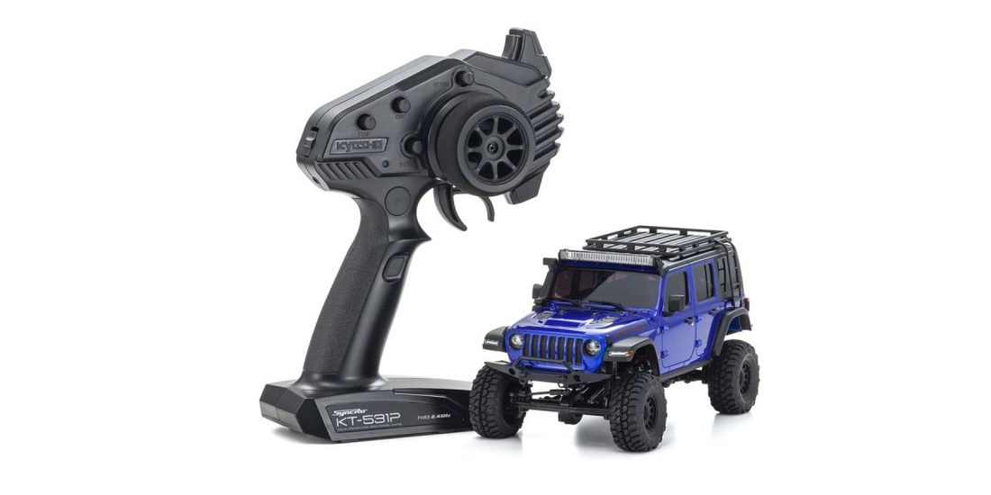 �˾���ũ KY32528MB [KYOSHO] MX-01 r/s JEEP WRANGLER RUBICON ACC Blue 2