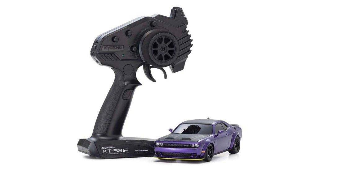 �˾���ũ KY32621PU [KYOSHO] ���� MA-020r/s DODGE CHALLENGER SRT Purple �̴��� MINI-Z 2