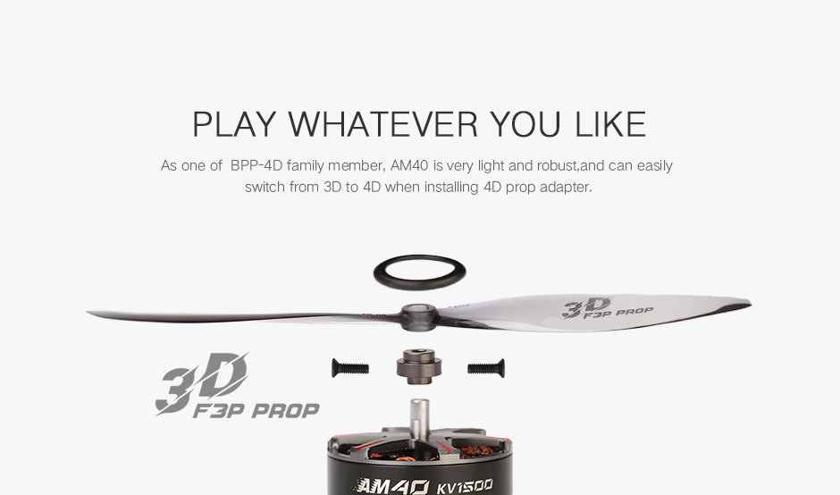 ¾Ë¾¾¹ðÅ© T-motor BPP-4D Pro Combo (1500KV) - ¸ðÅÍ, º¯¼Ó±â, ÇÁ·ÎÆç·¯ ÄÞº¸ 3