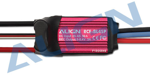 [���ܼ�] HES45P01 [Align] RCE-BL45P Brushless ESC (Governer Mode)