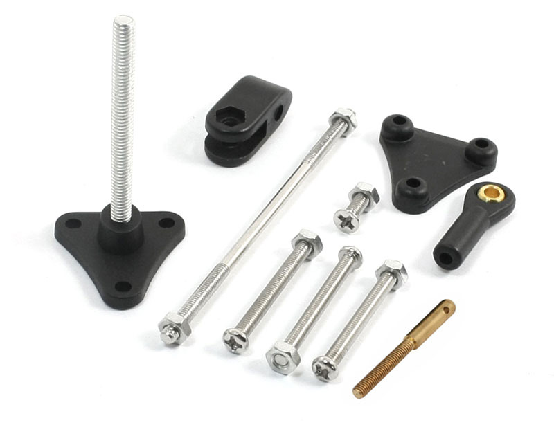 [�˾���ũ]  Adjustable Control Horns Clevis Bearing M4x50mm 1set 1