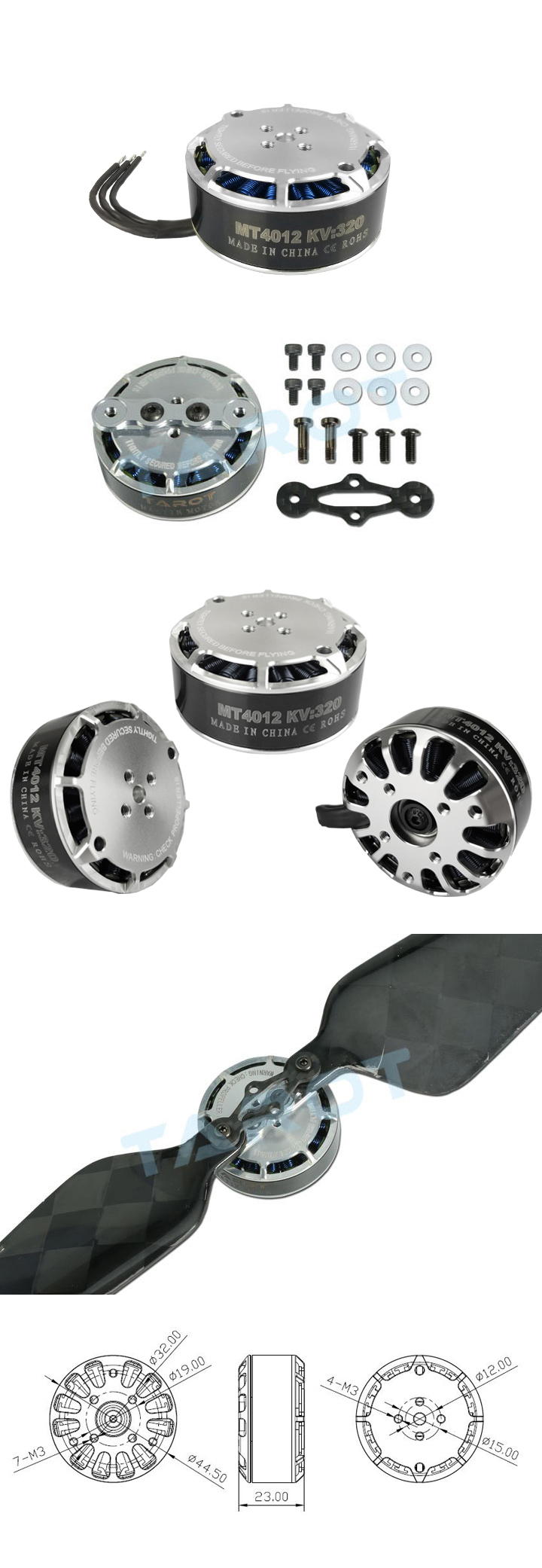 [�˾���ũ] TL40P12 [TR] Martin MT4012-320KV Enduro BL Motor 1