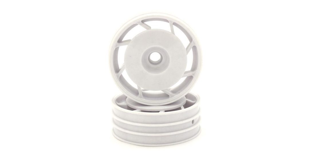 �˾���ũ KYUTH001WT [KYOSHO] 8D Front Wheel 50mm (White/2pcs/Ultima) 1