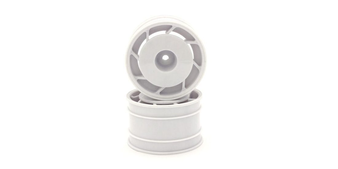 �˾���ũ KYUTH002WT [KYOSHO] 8D Rear Wheel 50mm (White/2pcs/Ultima) 1