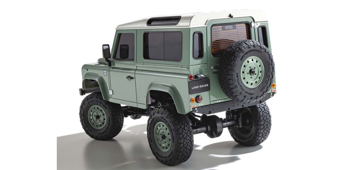 �˾���ũ KY32527GR [KYOSHO] MX-01 r/s Land Rover Defender 90 Green 11