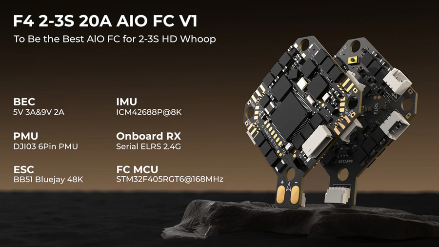 ¾Ë¾¾¹ðÅ© BETAFPV Pavo20 PRO ¹ÝÁ¶¸³¹öÀü(ELRS, DJI O4 PRO) 9