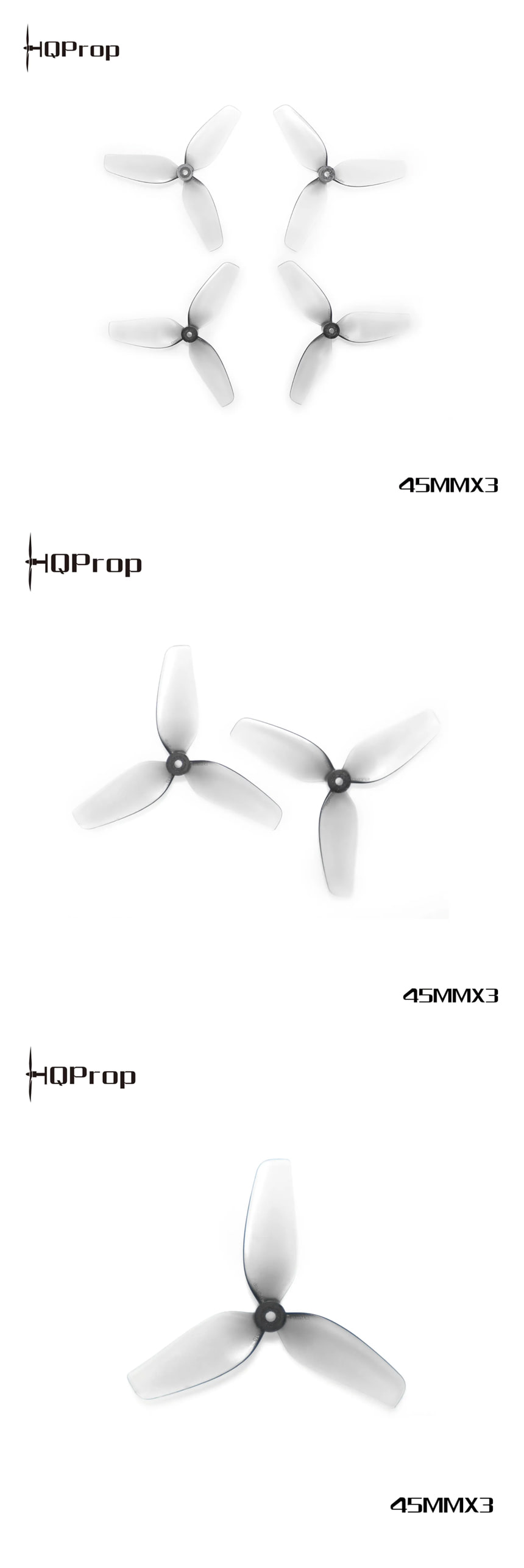 �˾���ũ  HQProp Micro Whoop 45MMX3 �����緯 (�׷���) 1