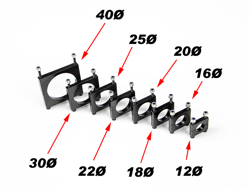 �˾���ũ WJD-30P-CLP [WJD] 30�� Metal Boom Clamp 1