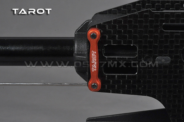 �˾���ũ TL2786 [TR] T-Rex450 Pro/DFC Tail Boom Mount Clamp (Orange) 1