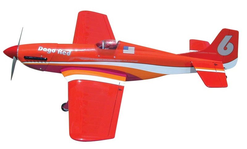 �˾���ũ  [World Models] 1460mm Dago Red Mustang 46 ARF Kit 3