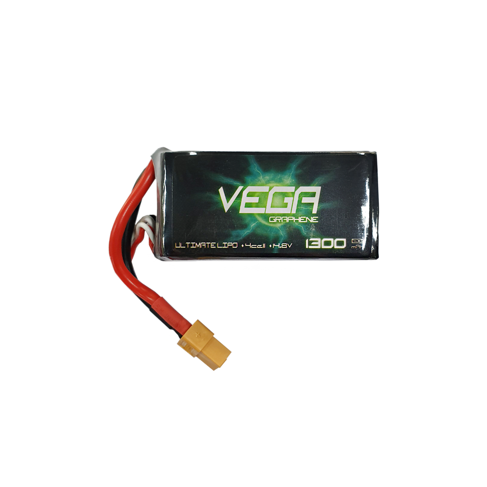 �˾���ũ  [VEGA] ���� �׷��� 14.8V 1300mAh 120C ��Ƭ������ ���͸� - XT60 1