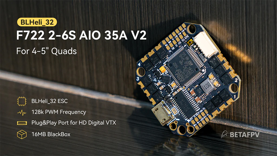�˾���ũ  [BETAFPV] F722 35A AIO V2 ���� 1