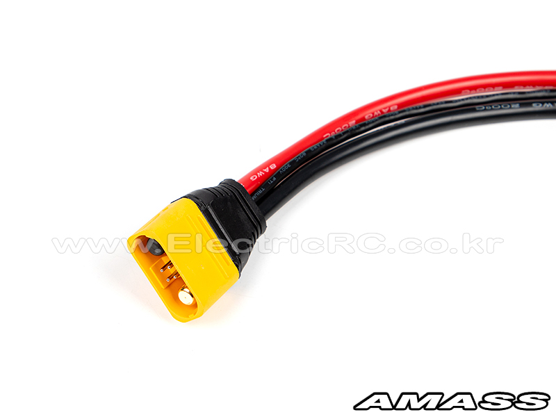 �˾���ũ AM-AS150UW-M55 [AMASS] AS150UW Anti-Spark/HASP Wire Harness Set(ESC/Recharger Side/550mm/DP) 1