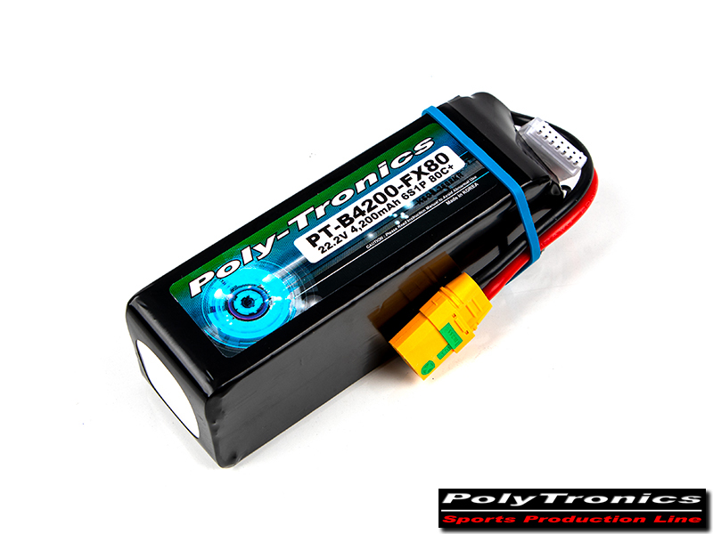 ¾Ë¾¾¹ðÅ© PT-B4200-FX80-6S PT-B4200-FX80 (22.2V, 6S1P, 80C+/JST-XT/XT90-S) ¸®Æ¬Æú¸®¸Ó ¹èÅ͸® - XT90 ¾ÈƼ½ºÆÄÅ© 2
