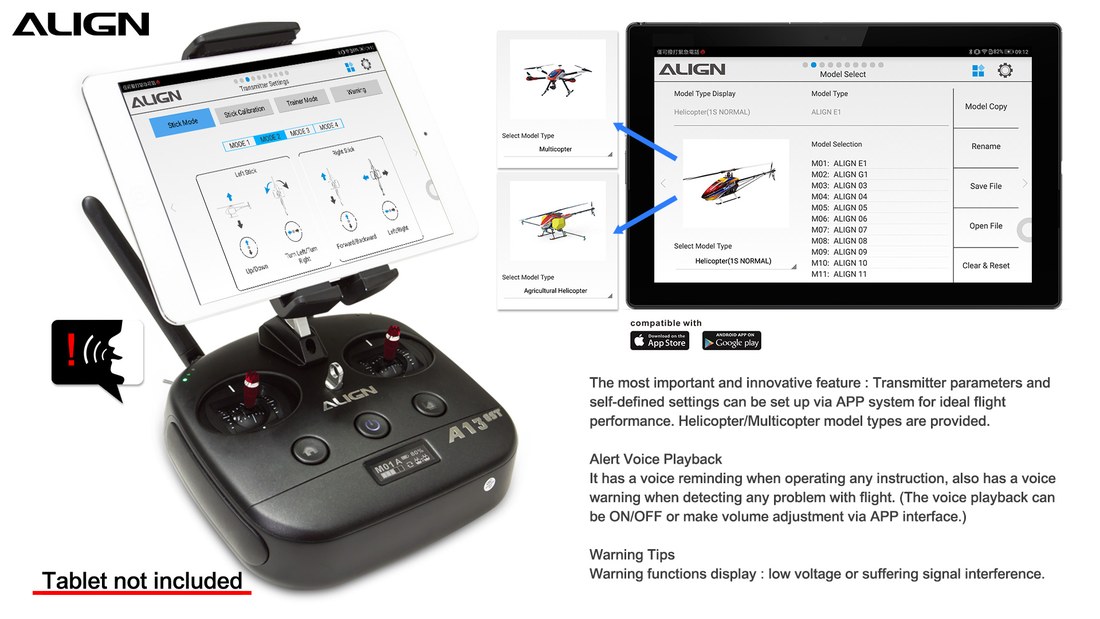 �˾���ũ HERA1302 [ALIGN] A13 GST Transmitter Set (Multicopter) 6