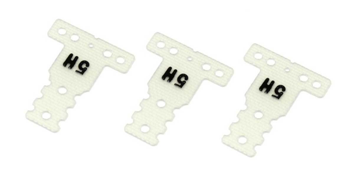 �˾���ũ KYMZW437H [KYOSHO] FRP RearSus.Plate(0.5Hard/3pcs/MR03MM/LM) 1