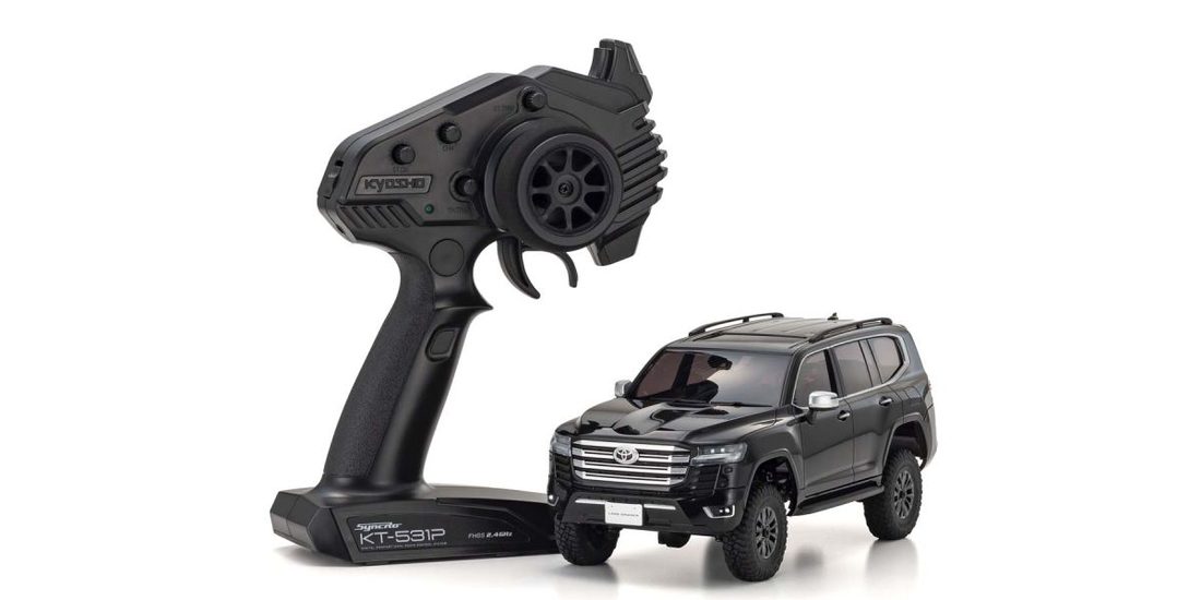 �˾���ũ KY32533BK [KYOSHO] MX-01 r/s Toyota LAND CRUISER 300 Black 2