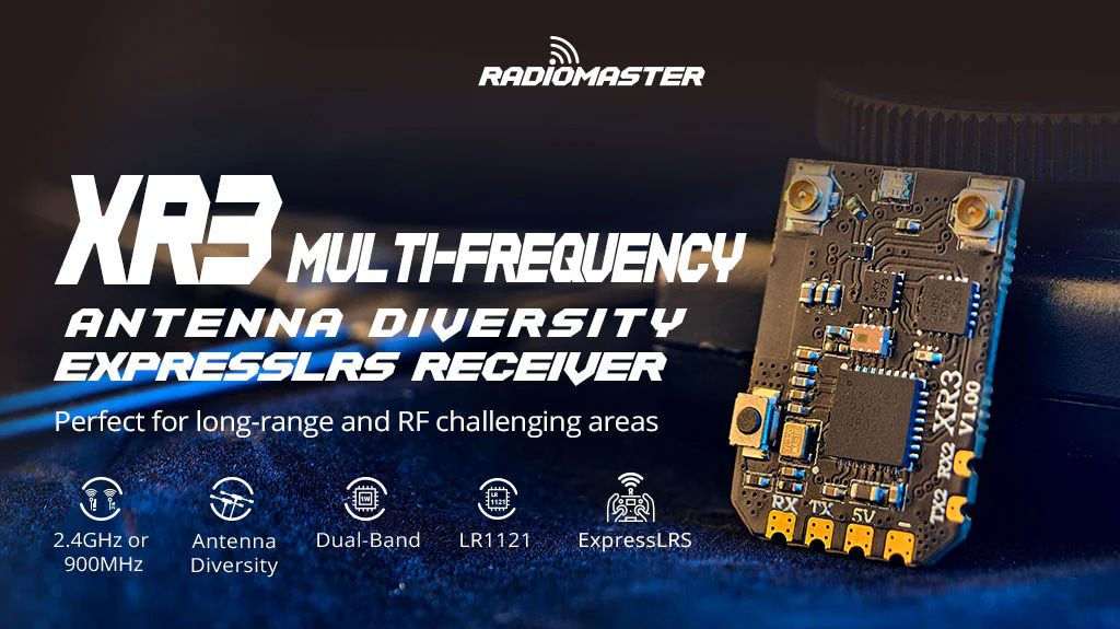 �˾���ũ  ���������� XR3 ELRS Dual-Band ���̹���Ƽ ���� ���ű� 1