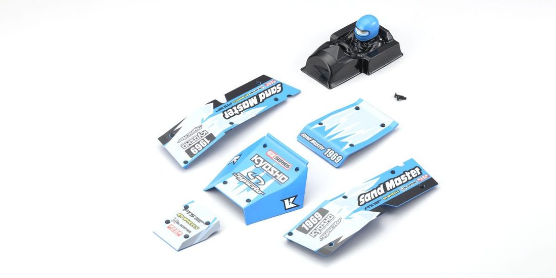 �˾���ũ KYEZ005BL [KYOSHO] Body Parts Set (Blue/SAND MASTER) 1