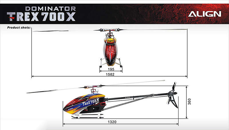 [�˾���ũ] RH70E23XW [ALIGN] T-Rex700X Dominator Super Combo 3