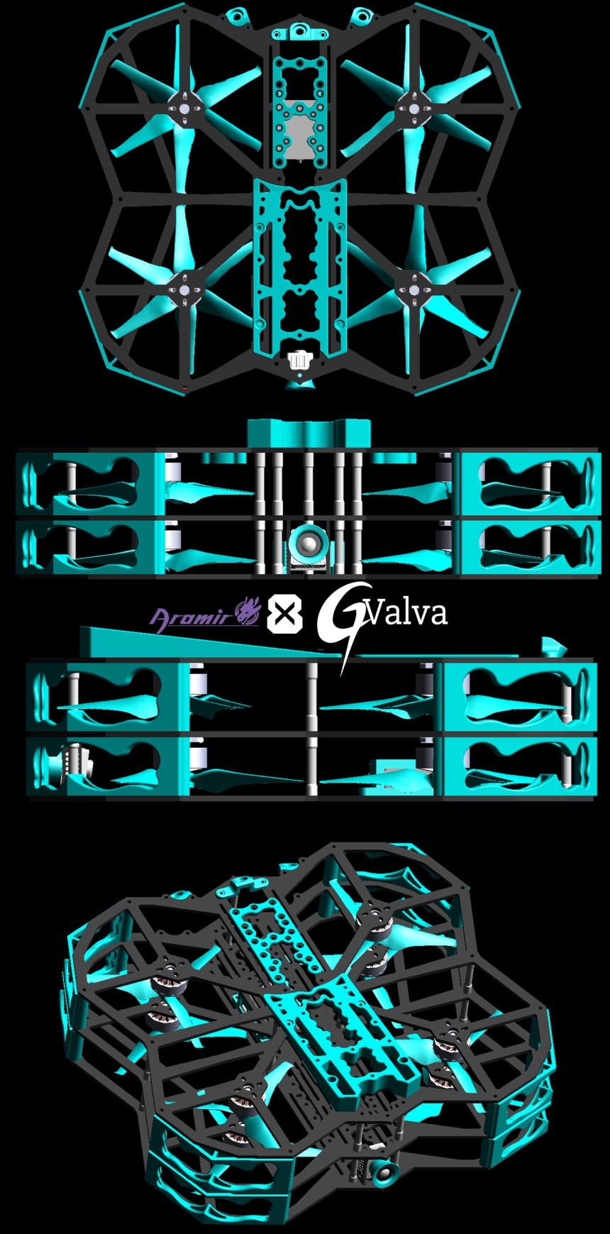 �˾���ũ  [Aramir] Gvalva X8 5��ġ ��Ʈ ������Ŷ 7