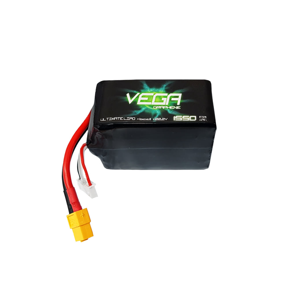 �˾���ũ  [VEGA] ���� �׷��� 22.2V 1550mAh 120C ��Ƭ������ ���͸� - XT60 3