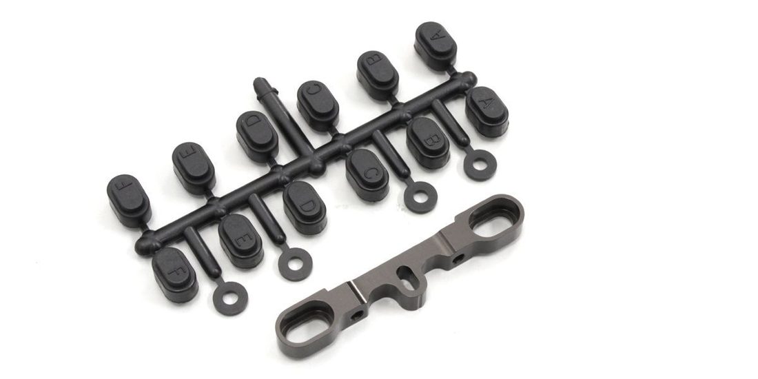 �˾���ũ KYLA391 [KYOSHO] Aluminum Rear Sus. Holder (RR/Gunmetal) 1