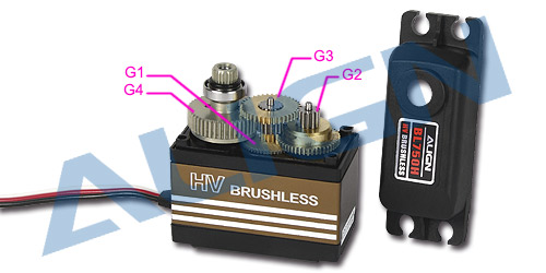 �˾���ũ HSP75001T [ALIGN] BL750H Servo Gear Set 2