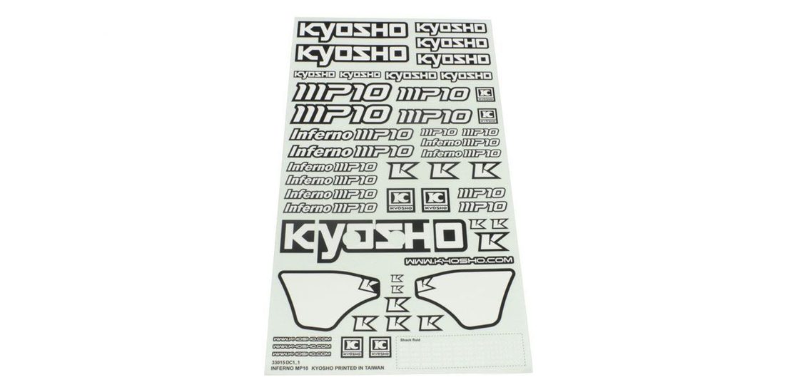 �˾���ũ KYIFD411 [KYOSHO] Decal (MP10) 2