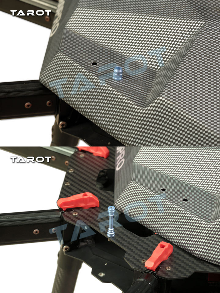 [ܼ] TL8X020 [TR] X6/X8 Canopy Mount Bolt Assy
