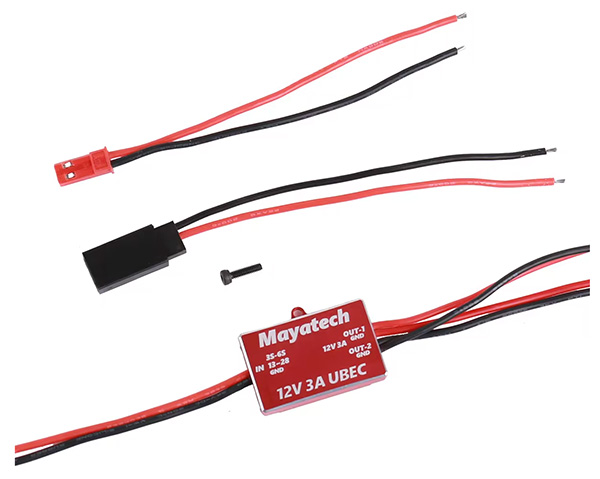 [�˾���ũ] MY-12V-Red [Mayatech] 12V 3A UBEC ���а��� ���ַ����� (�Է� 13~28V) 5