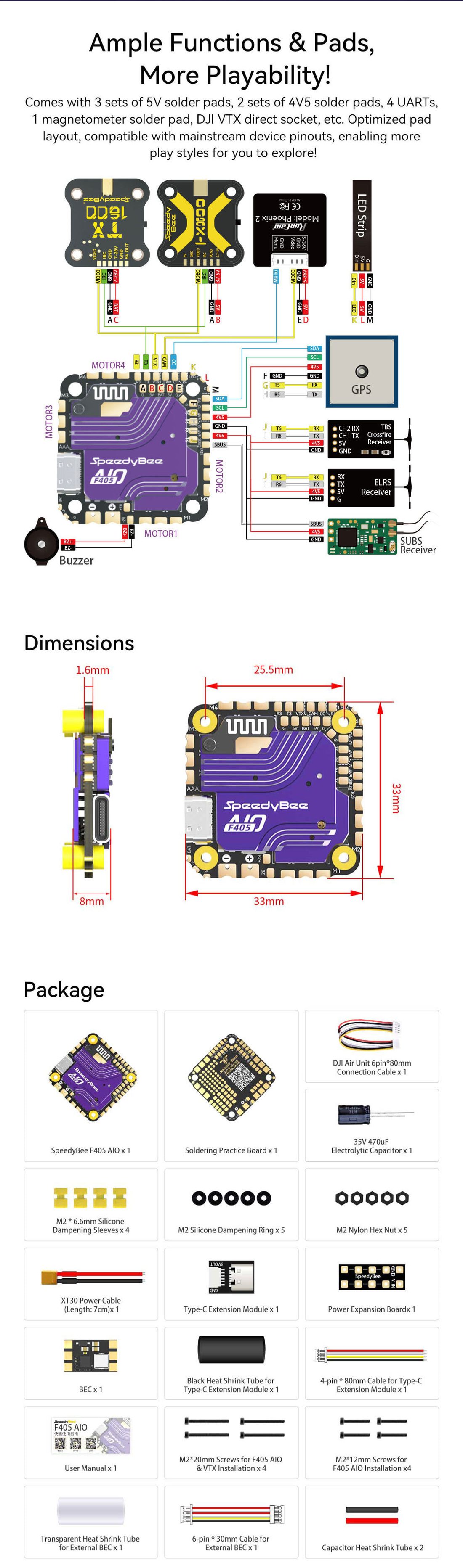 �˾���ũ  [�ܼ�����ǰ] SpeedyBee F405 V4 BLS 40A ���ο� ���� 3